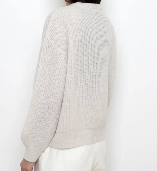 7115 by Szeki Poet Sweater in Bone