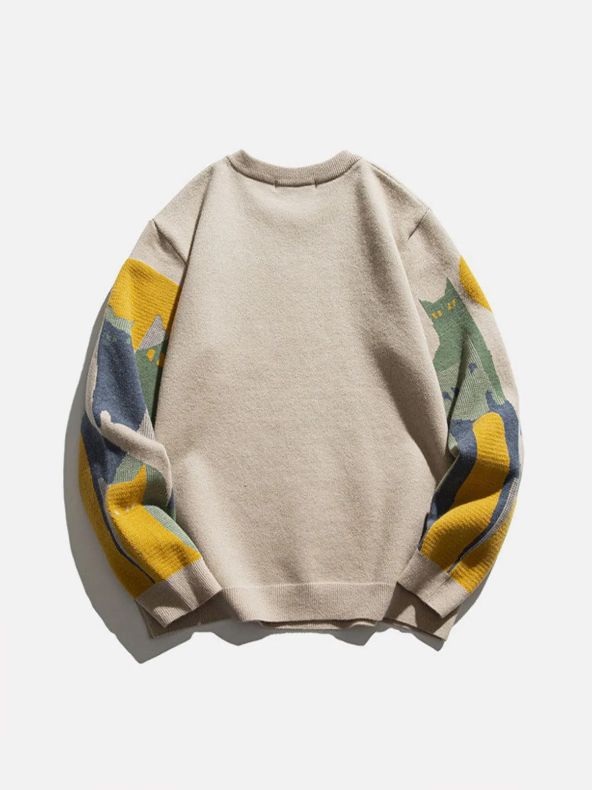 Aelfric Eden Color Blocking Cat Sweater