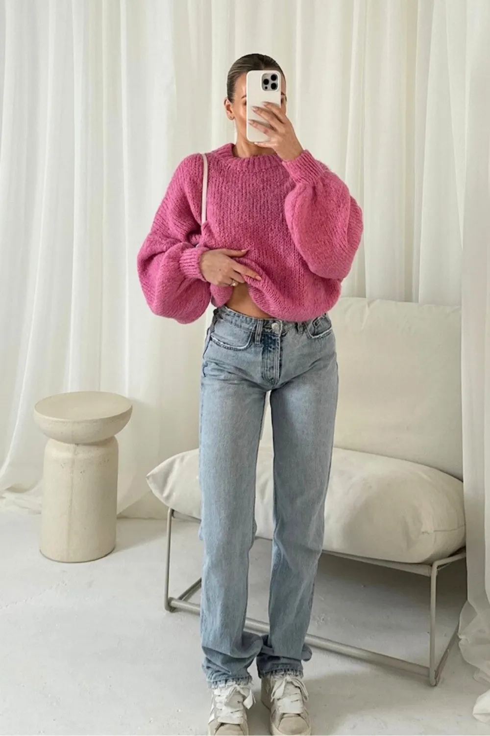 Alice pink knit  jumper