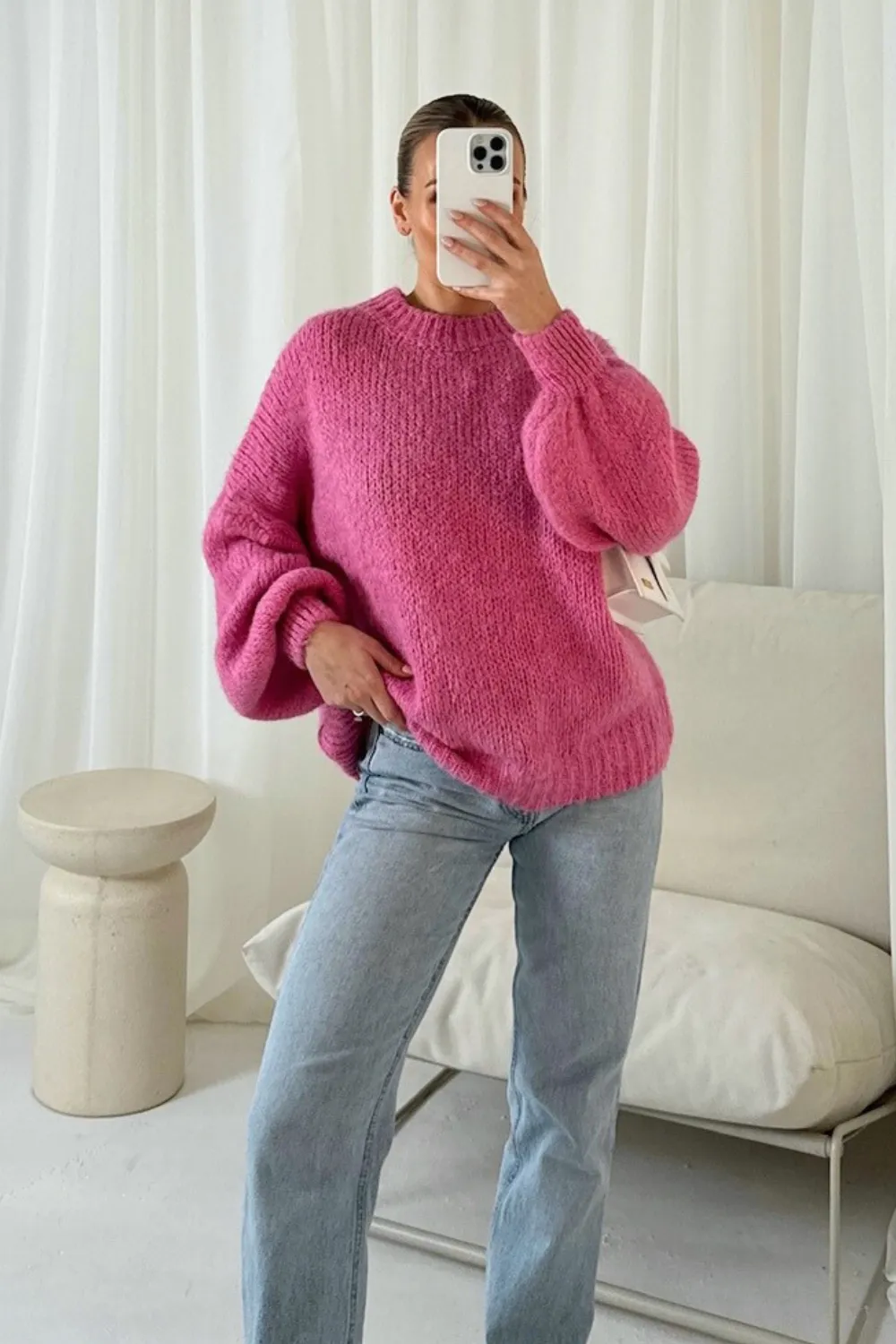 Alice pink knit  jumper