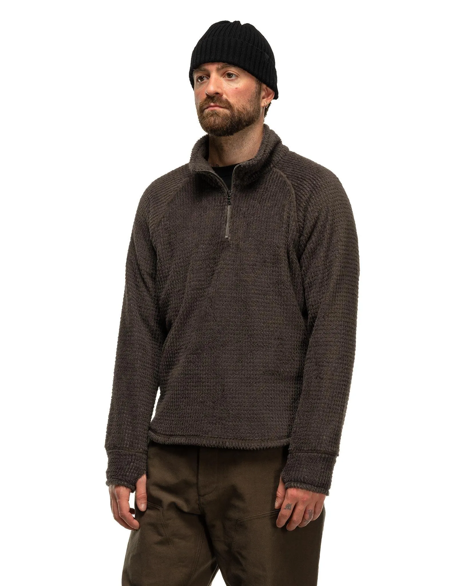 Ascent Zip Neck - Polartec® Alpha® Fleece Umber