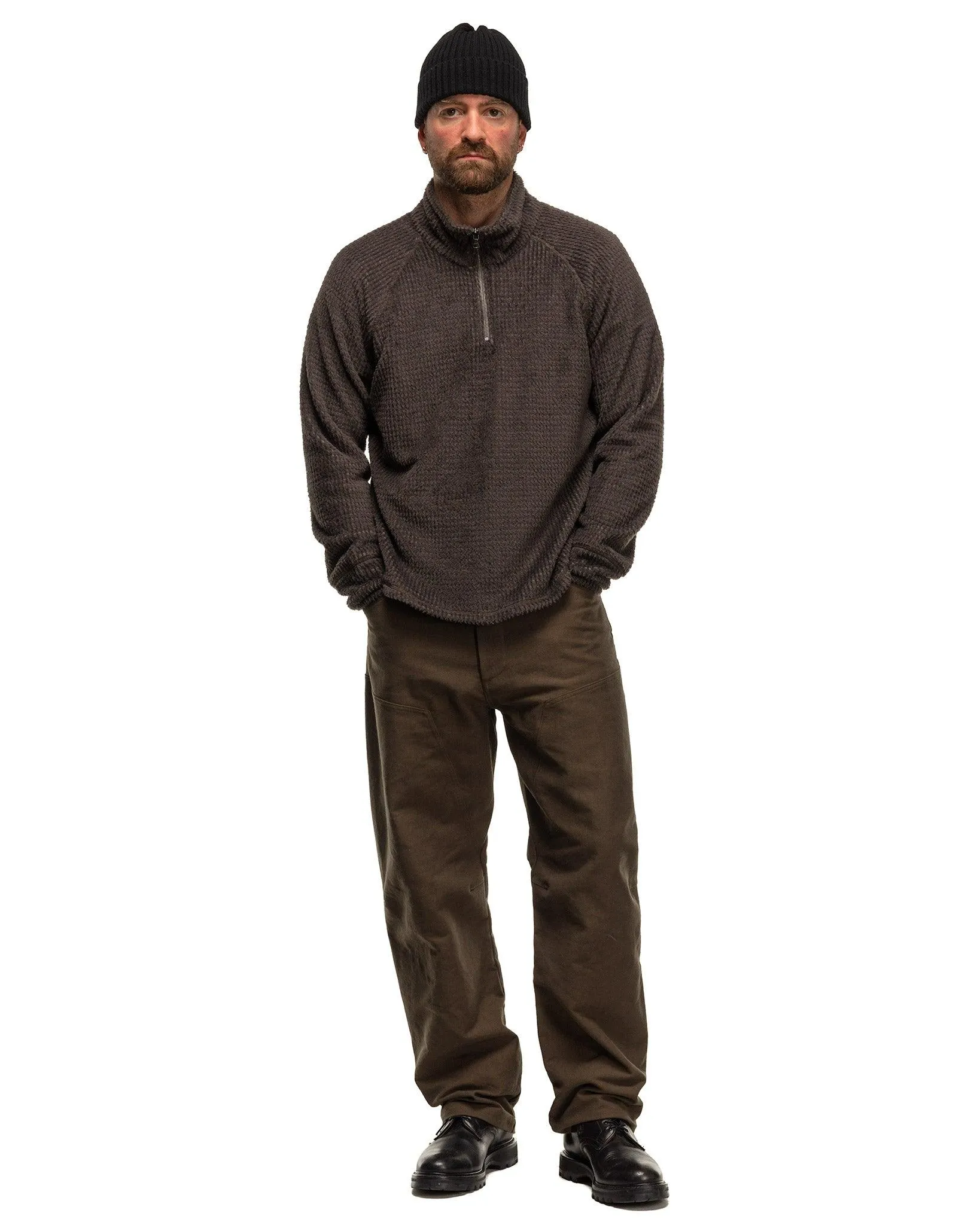 Ascent Zip Neck - Polartec® Alpha® Fleece Umber