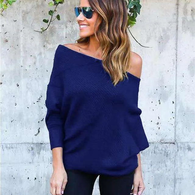 Asymmetrical Sexy Sweater