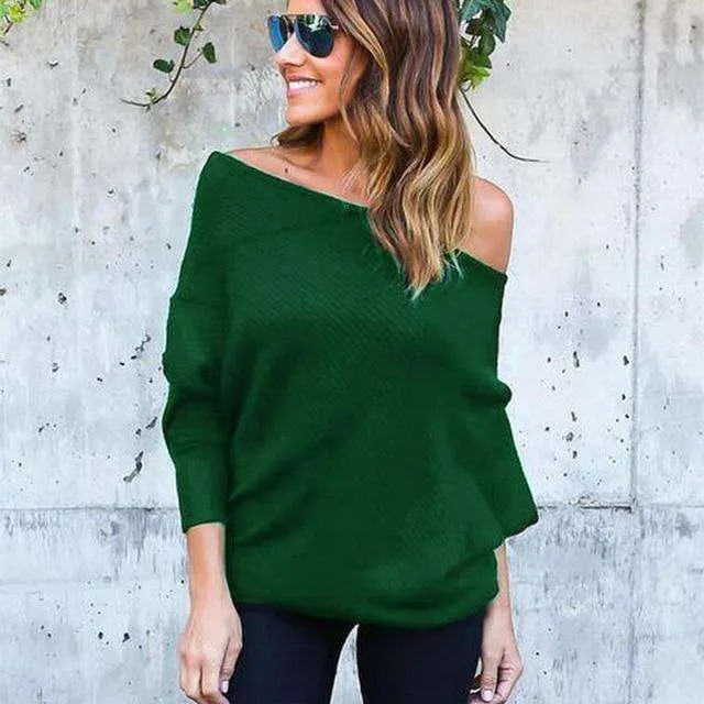 Asymmetrical Sexy Sweater