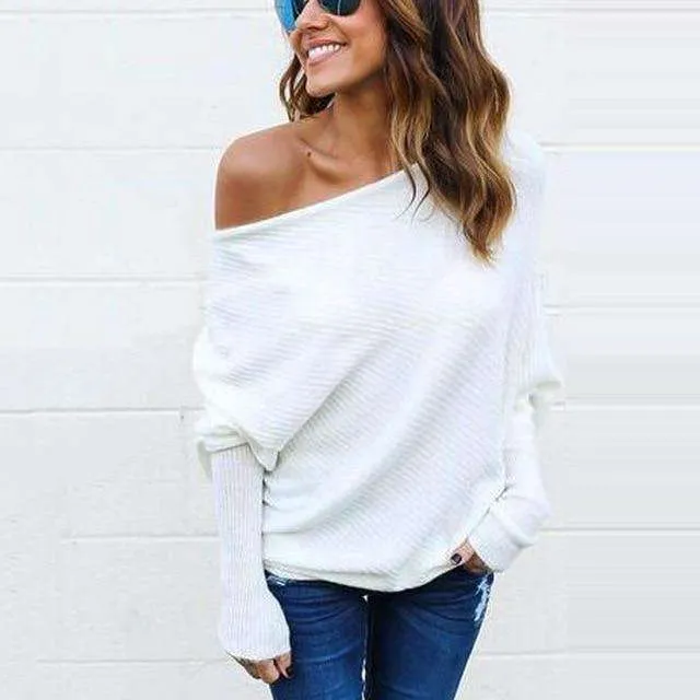 Asymmetrical Sexy Sweater