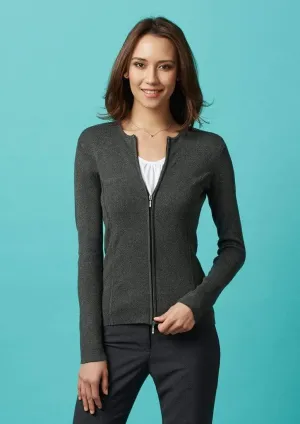 Biz Collection Women’s 2-way Zip Cardigan LC3505