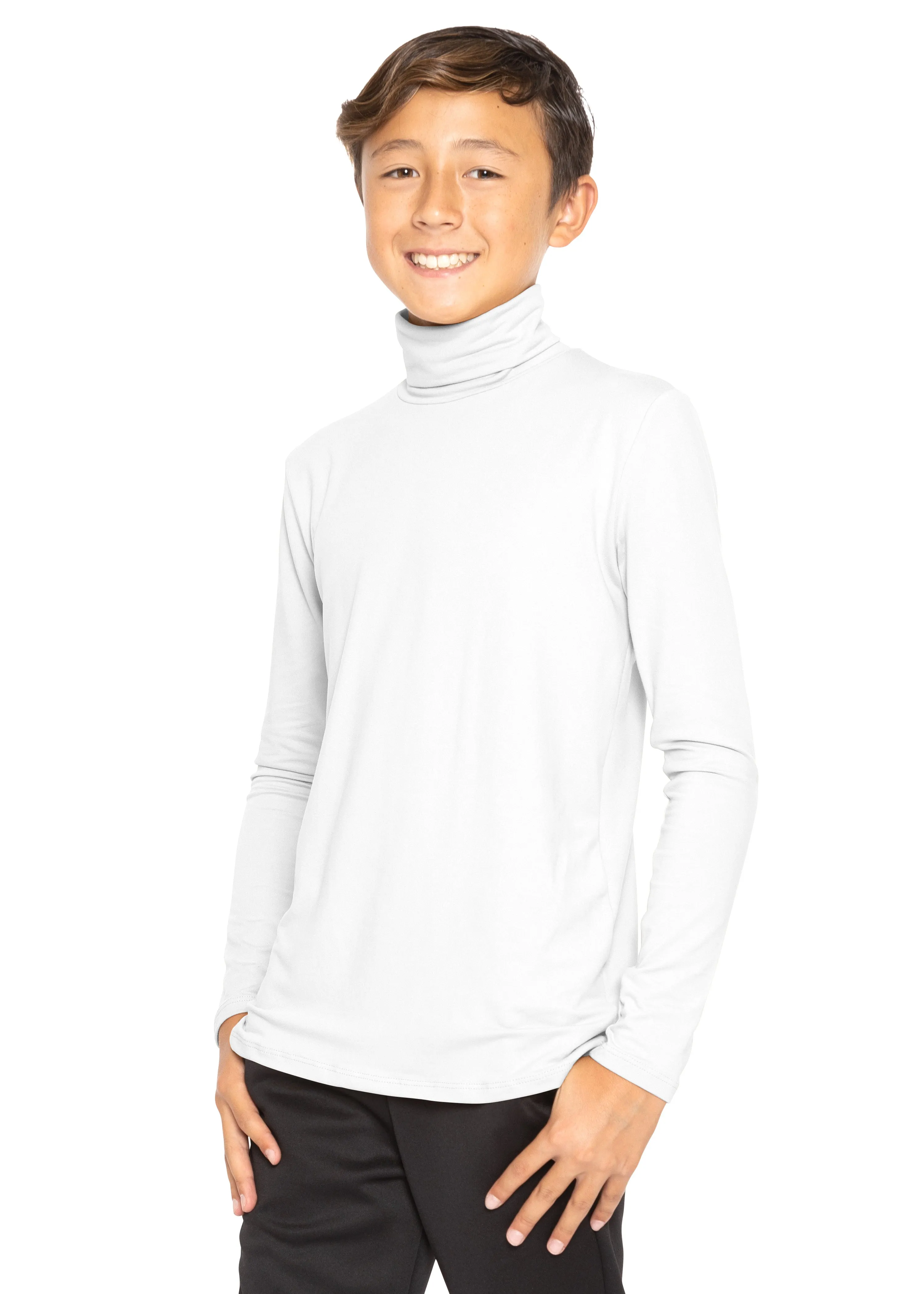 Boy's Oh So Soft Long Sleeve Turtleneck