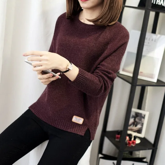 Calm Gossip Knitted Sweater