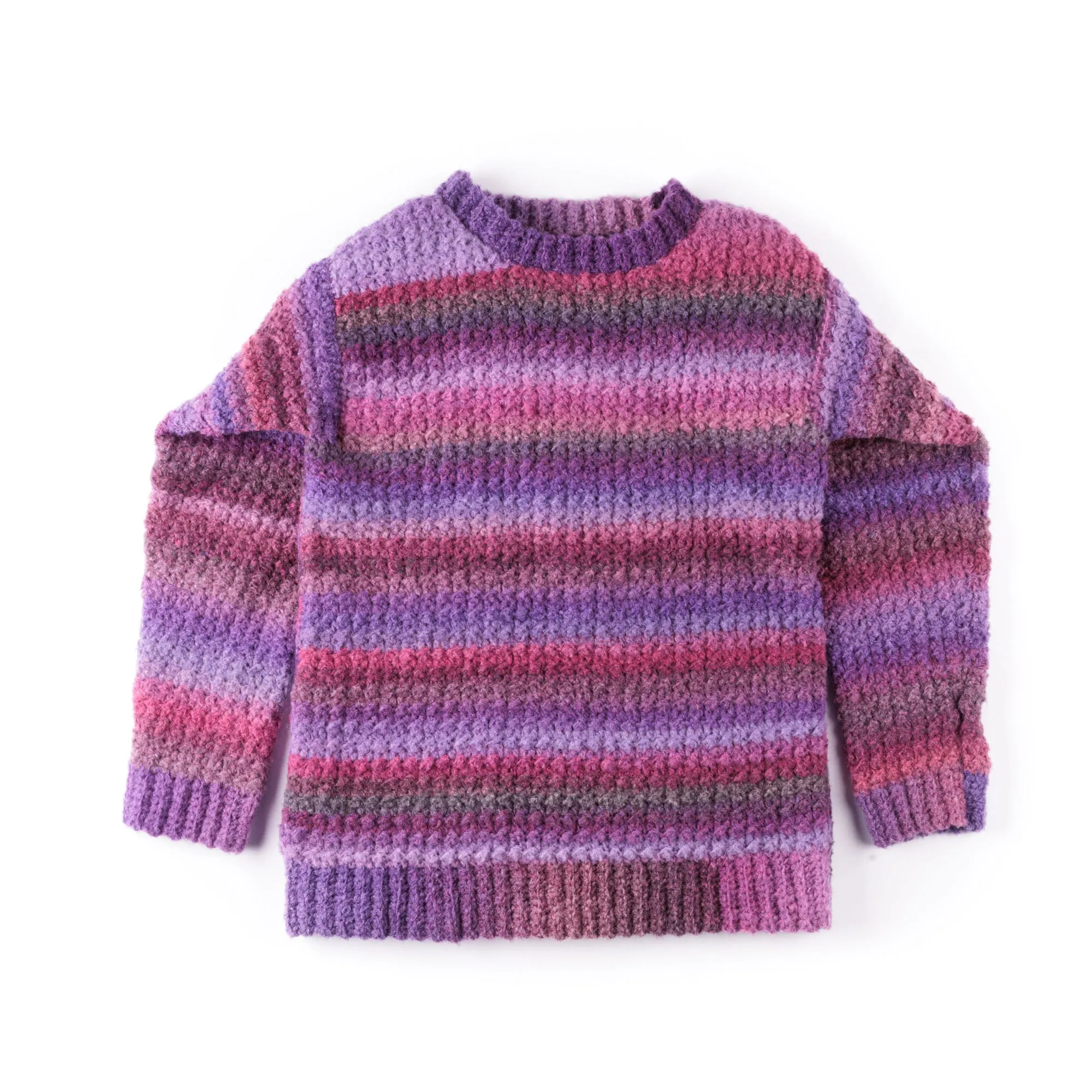 Caron Hazy Days Crochet Pullover