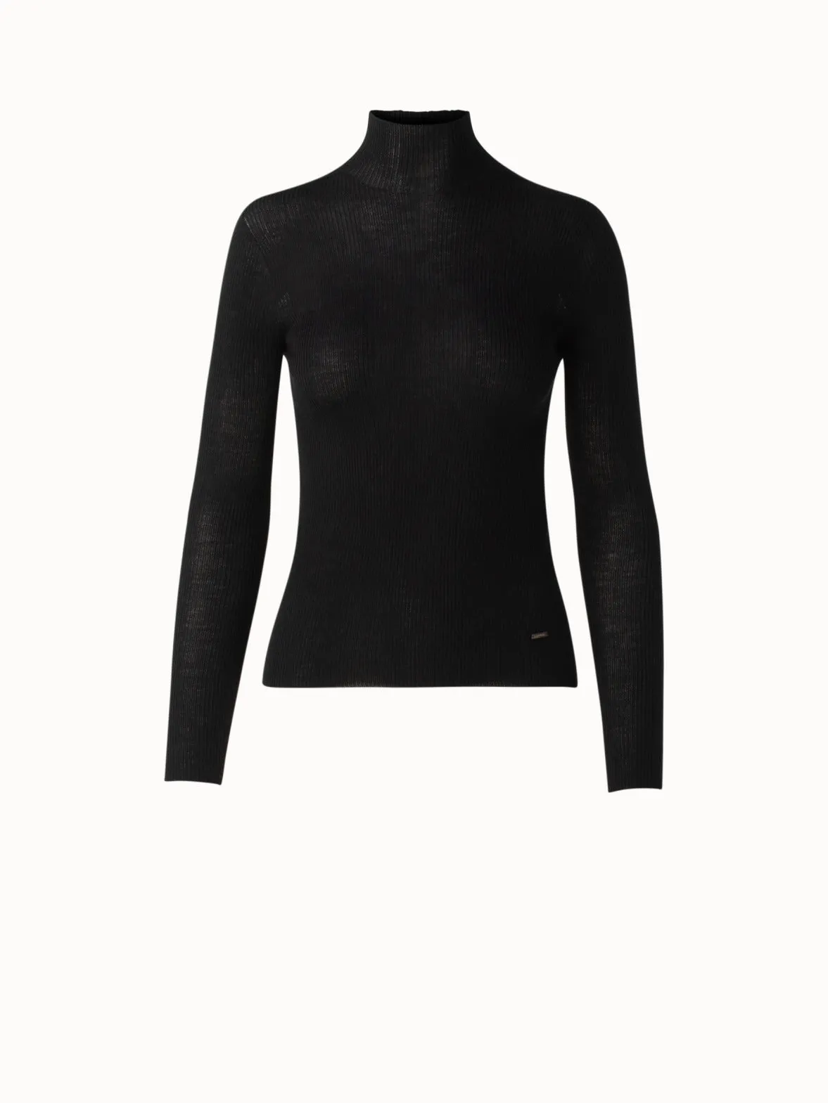 Cashmere Silk Knit Pullover