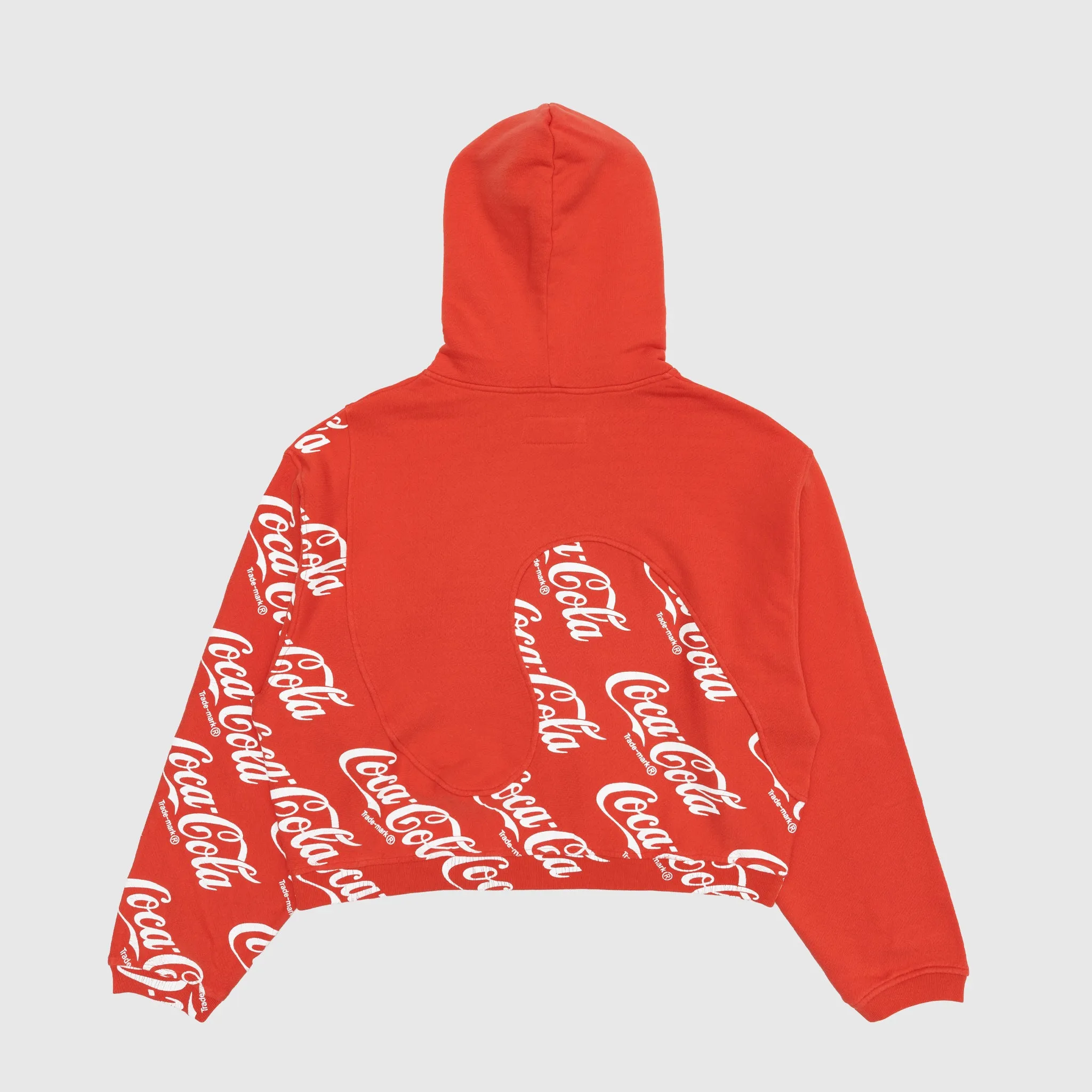 COCA COLA SWIRL KNIT HOODIE