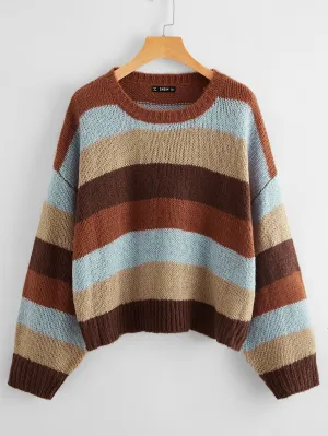 Color Block Sweater