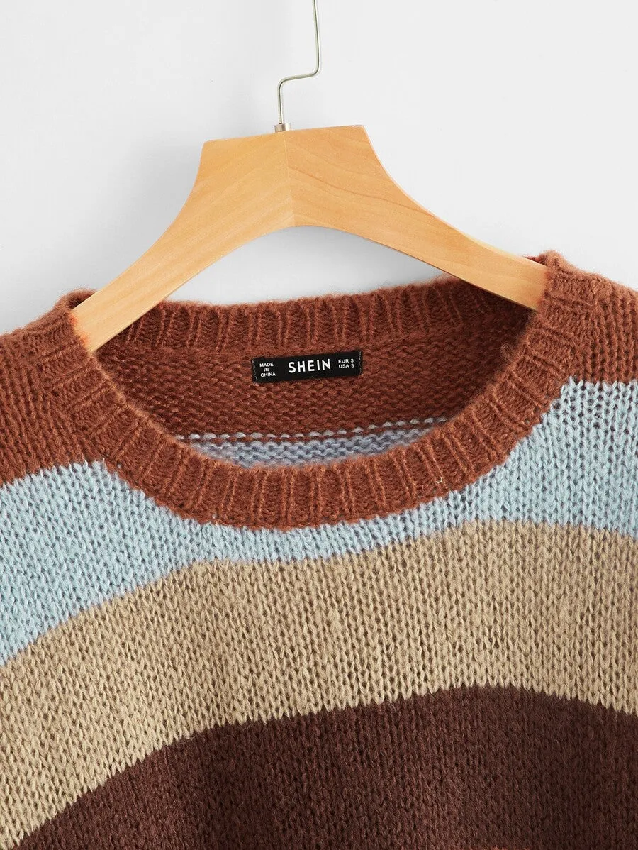 Color Block Sweater