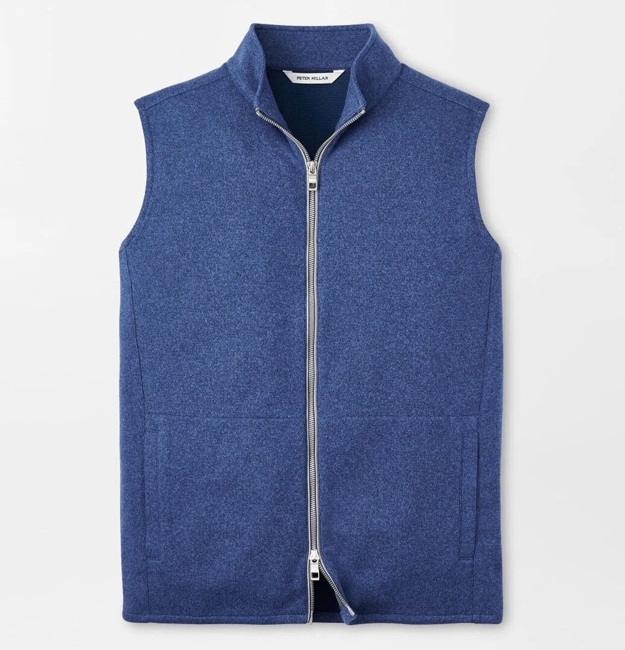 Crown Sweater Fleece Vest in Ocean Blue by Peter Millar