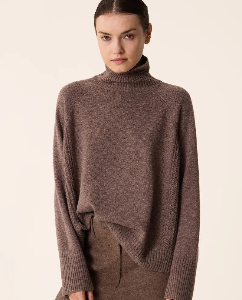 Des Petits Hauts Aramis Pebble Roll Neck Knit