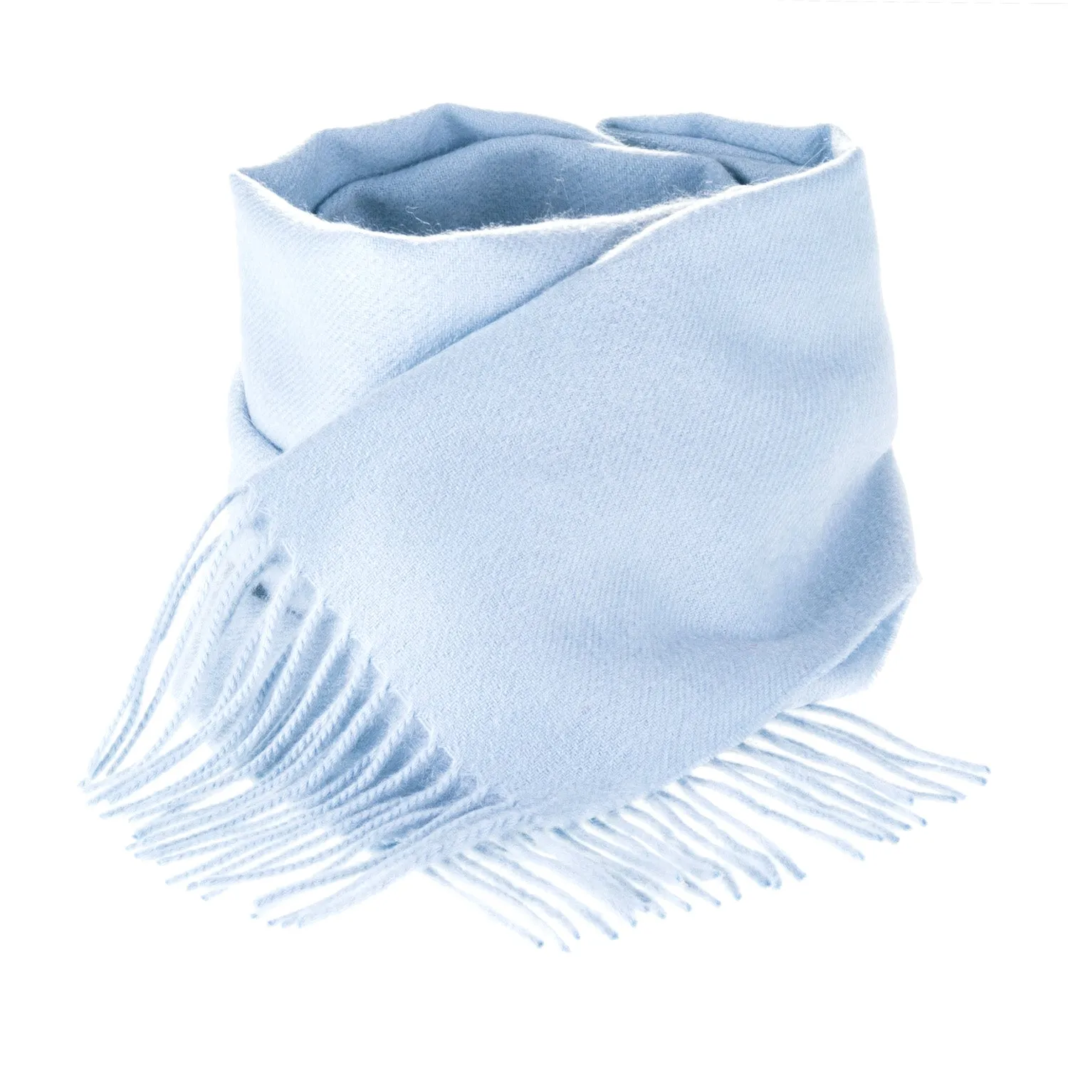 Edinburgh Cashmere Scarf  Baby Blue