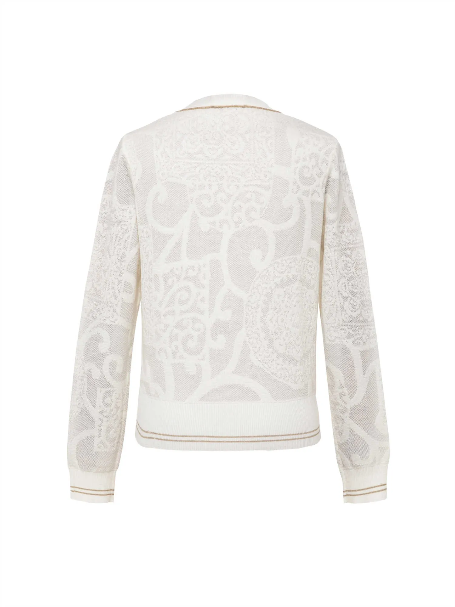 EP YAYING Wool Jacquard Knitwear