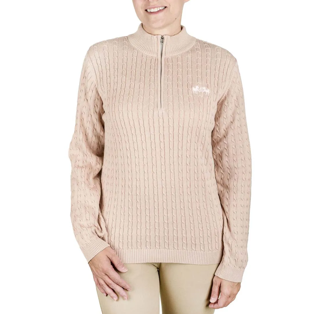 Equine Couture Ladies Zara Cable Knit Sweater