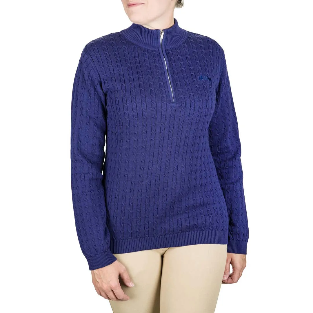 Equine Couture Ladies Zara Cable Knit Sweater