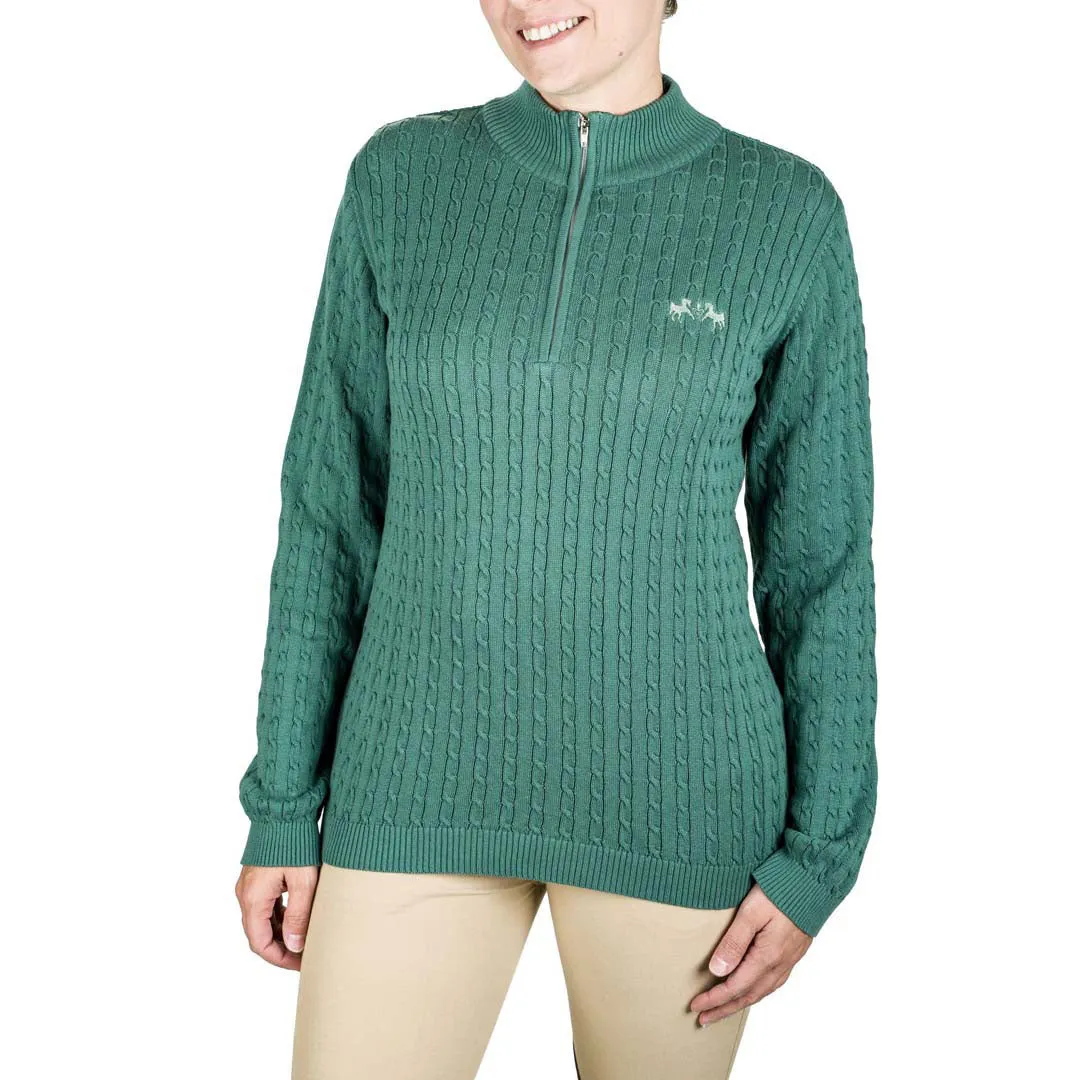 Equine Couture Ladies Zara Cable Knit Sweater