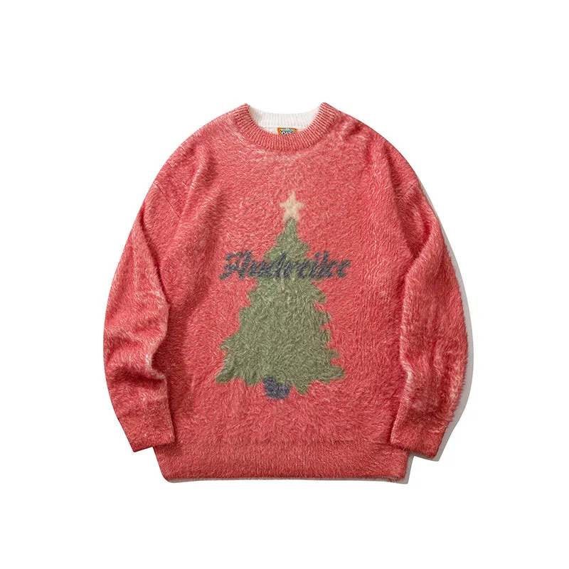 Faire Echo Lazy Christmas tree casual sweater