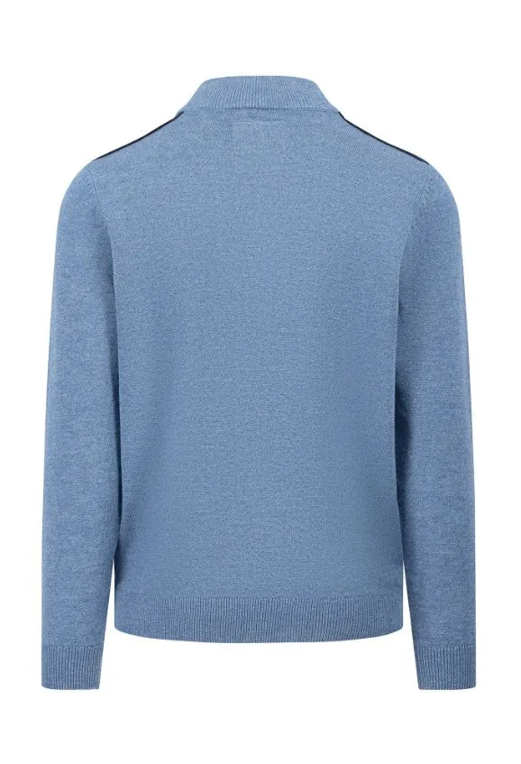 Fynch Hatton -  Cashmere Buttoned, Cloud Blue