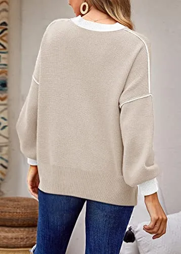 Great Plains Apricot Oversized Sweater