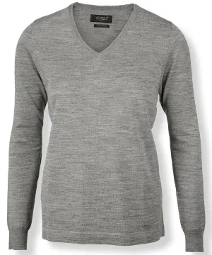 Grey Melange - Women’s Ashbury – classy luxury merino blend