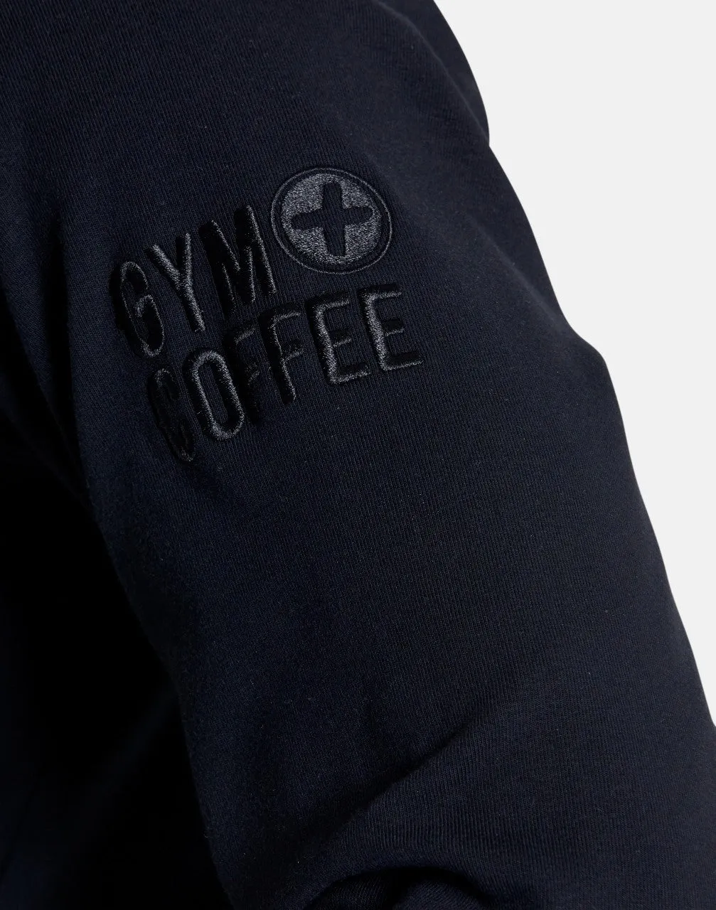 Gym Coffee Essential Half Zip (Mens) - Black