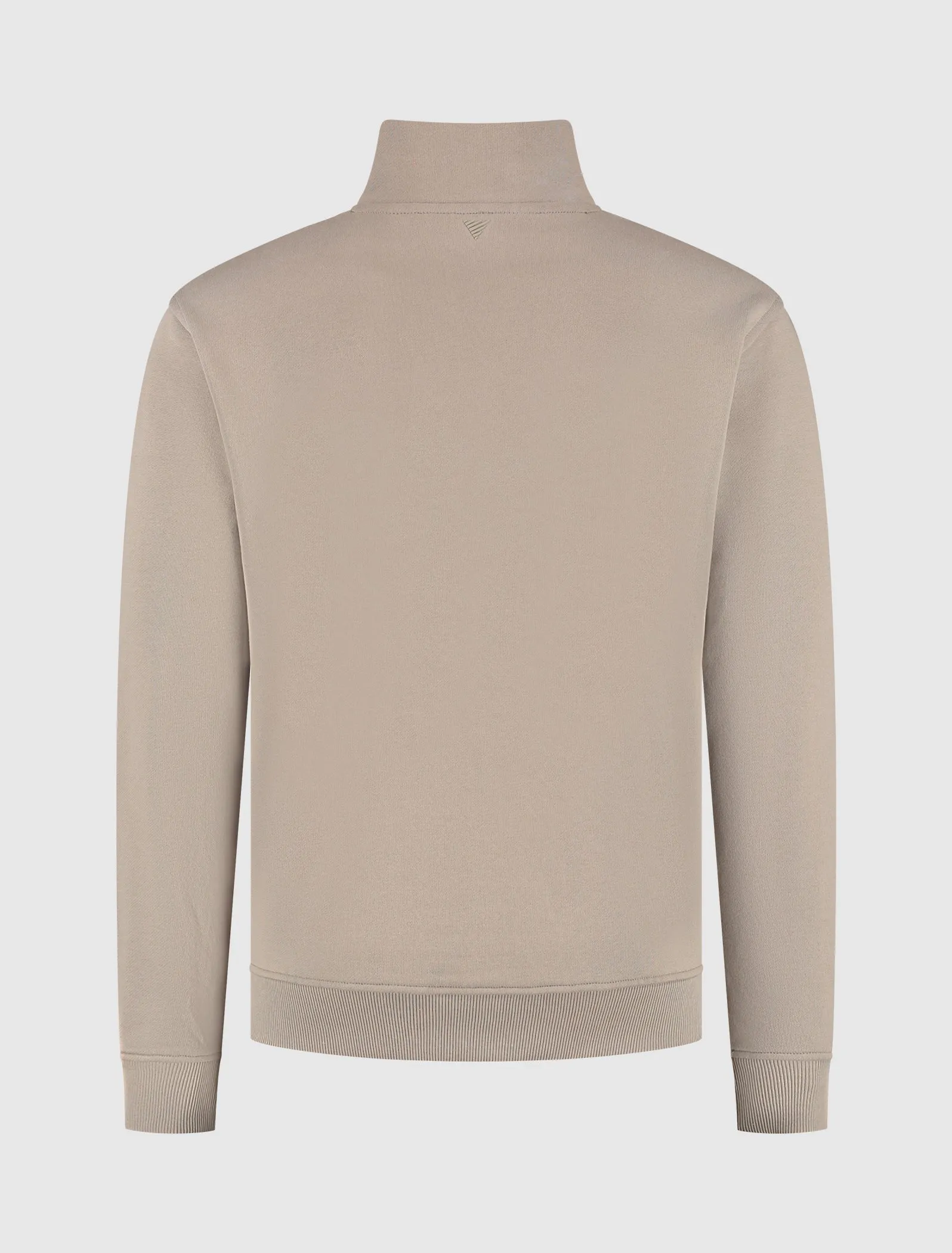 Halfzip HD Logo Sweater | Taupe