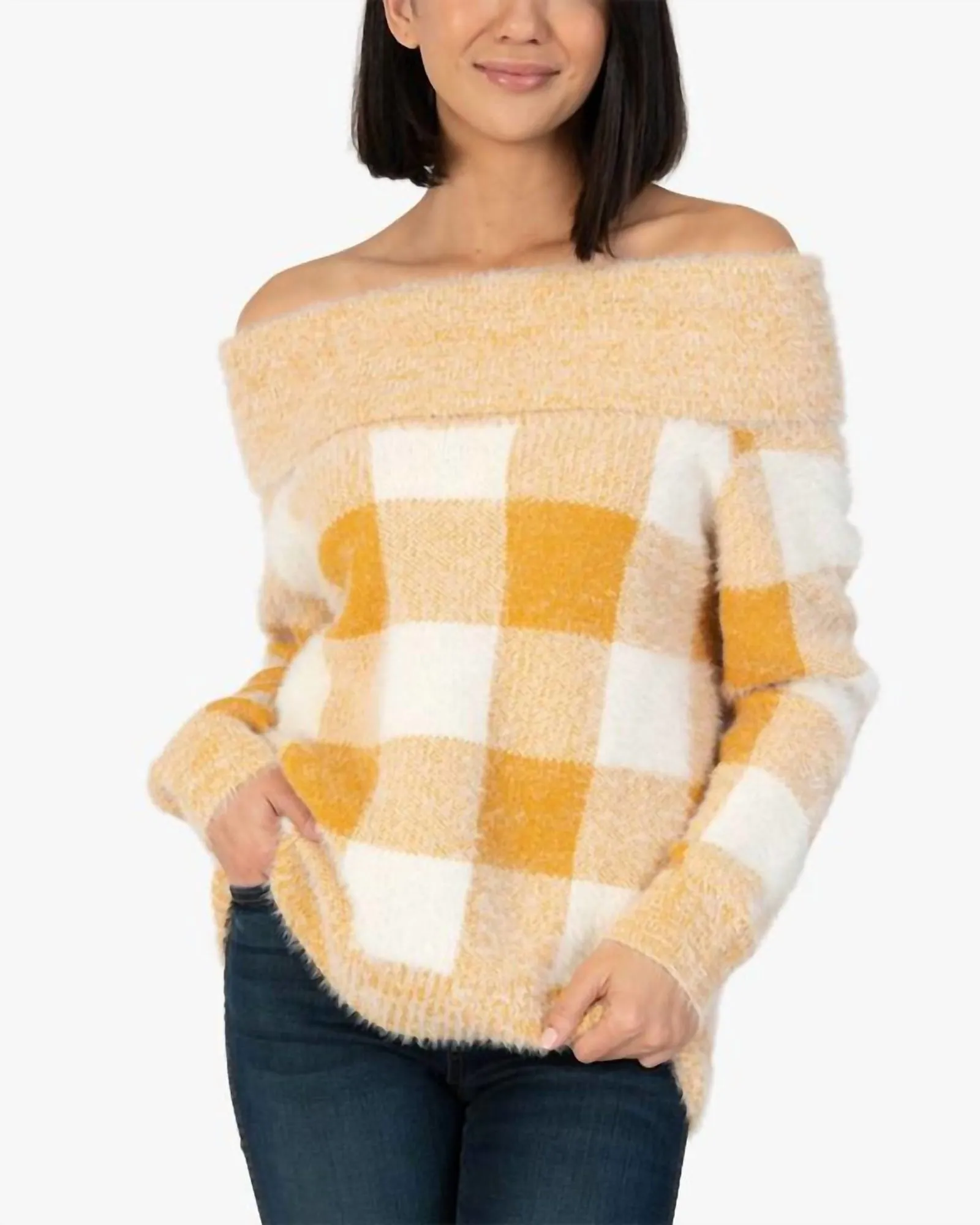 Haruka Sweater in Yellow | Yellow