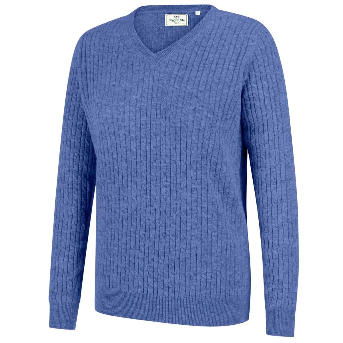 Hoggs of Fife Lauder Ladies Cable Pullover