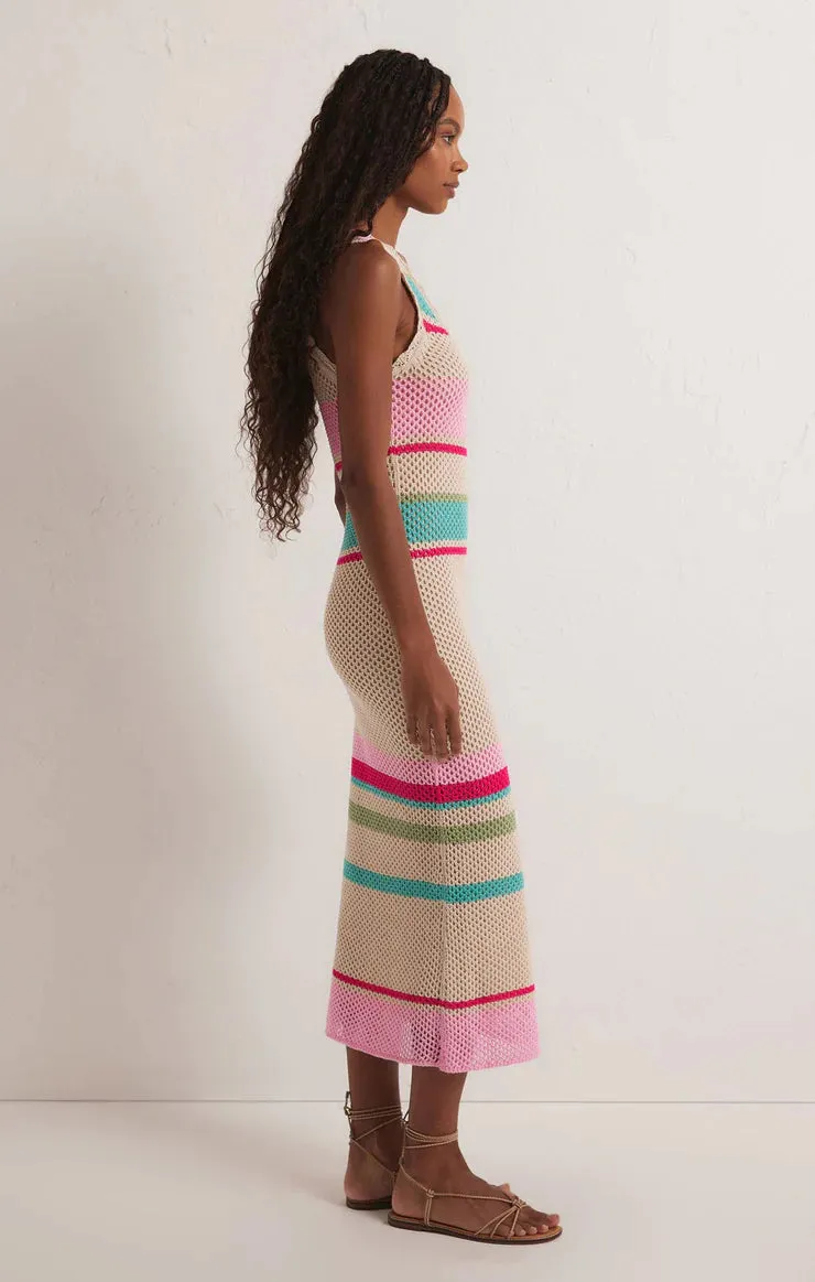 Ibiza Stripe Sweater Dress