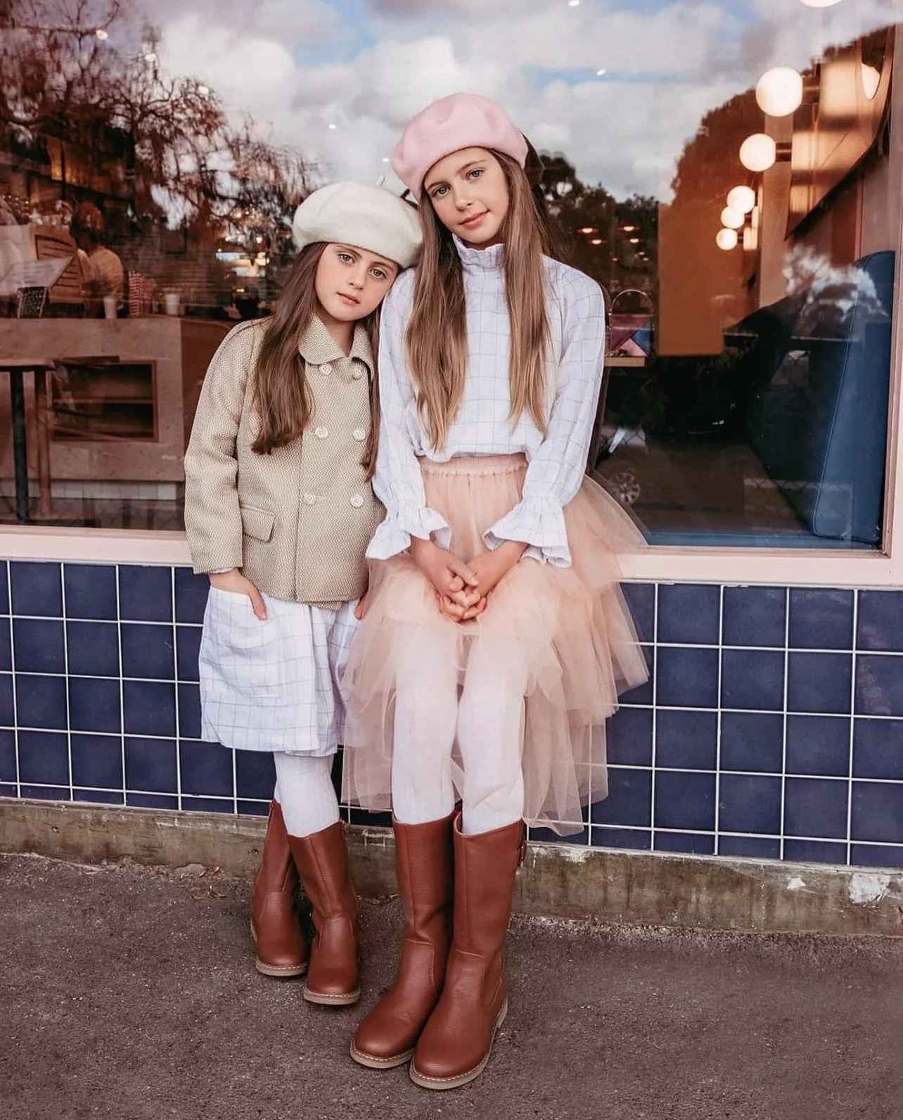 Ivy Wool Beret Cream