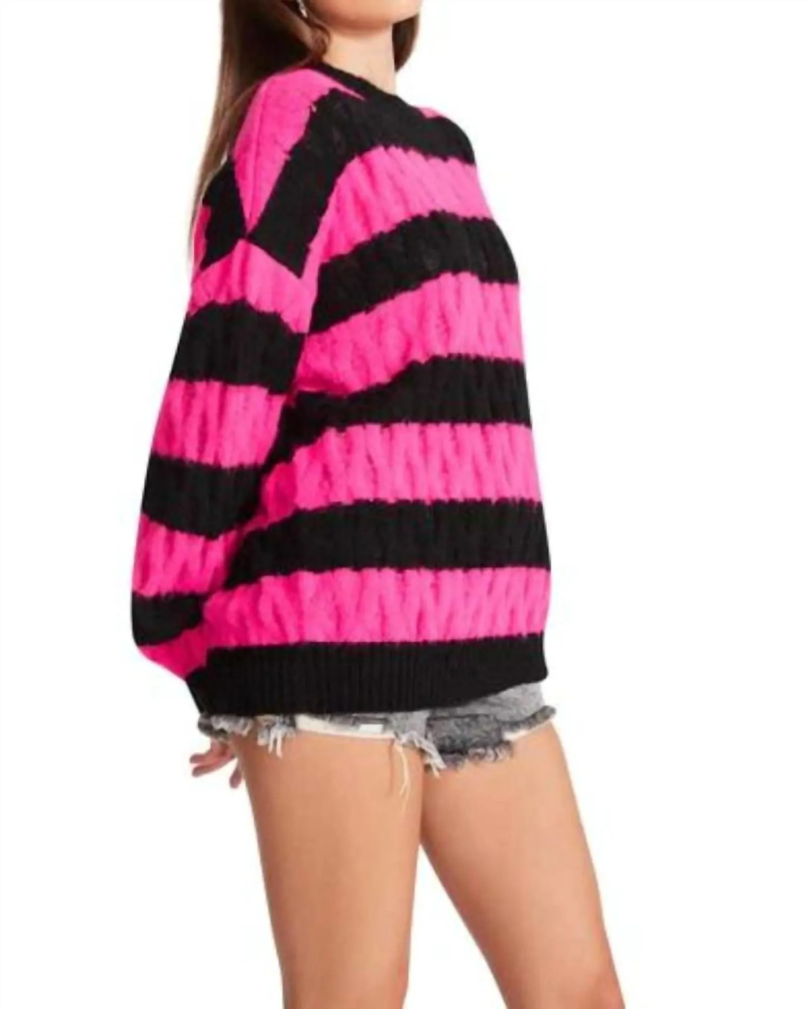 Karli Sweater in Pink Glow | Pink Glow