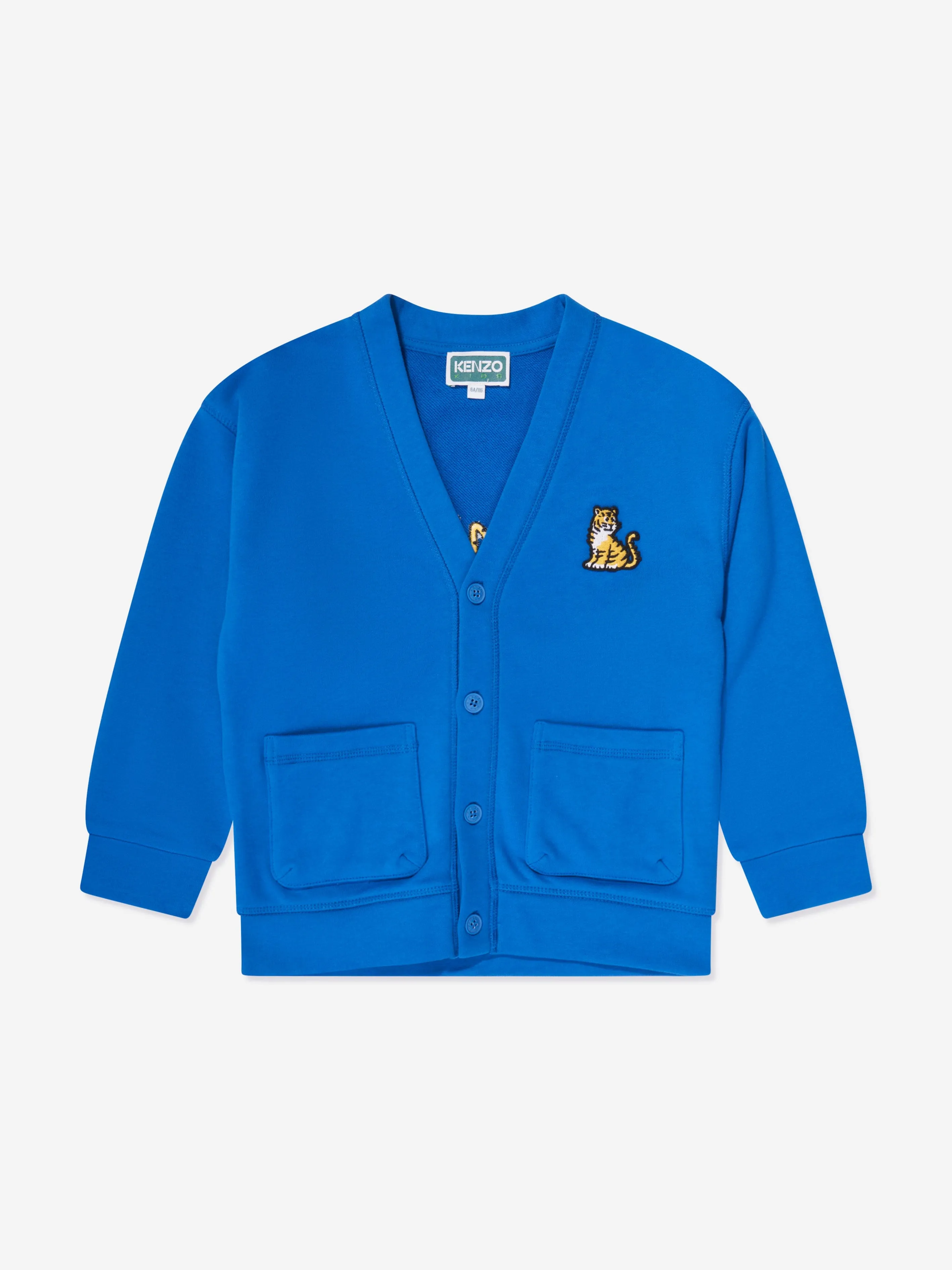 KENZO Boys Kotora Cardigan in Blue