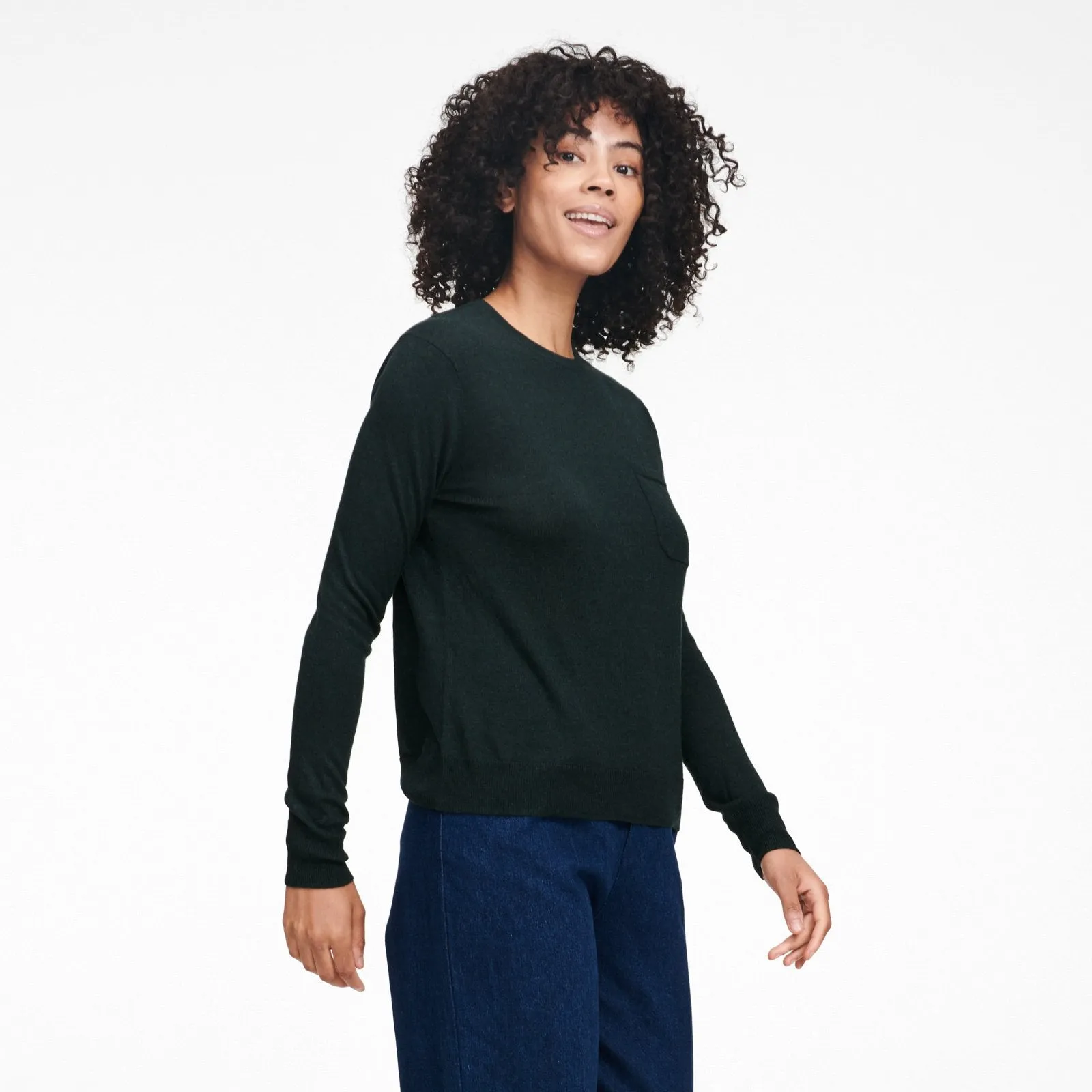 Lightweight Crewneck with Pocket