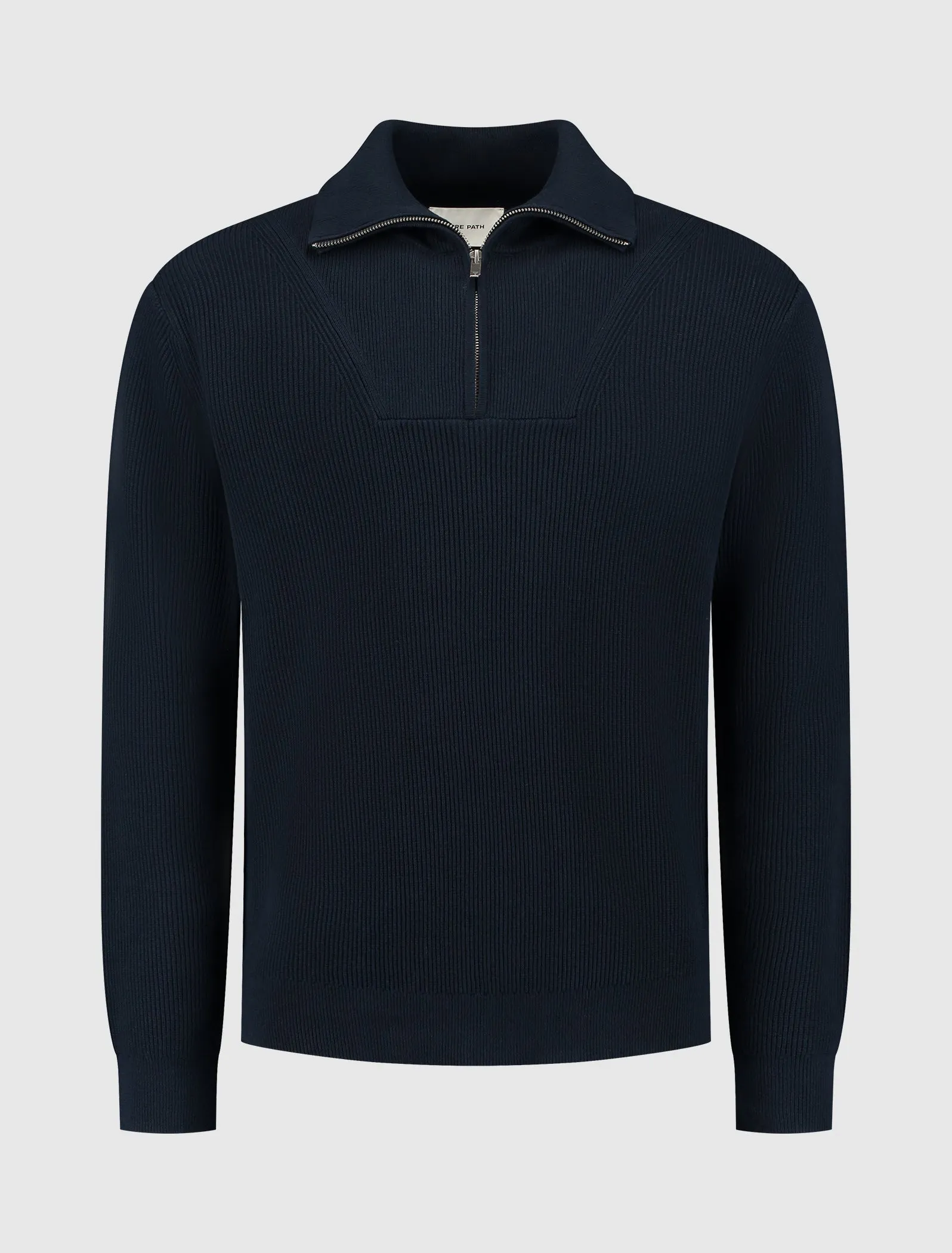 Loose fit Halfzip Knitwear | Navy