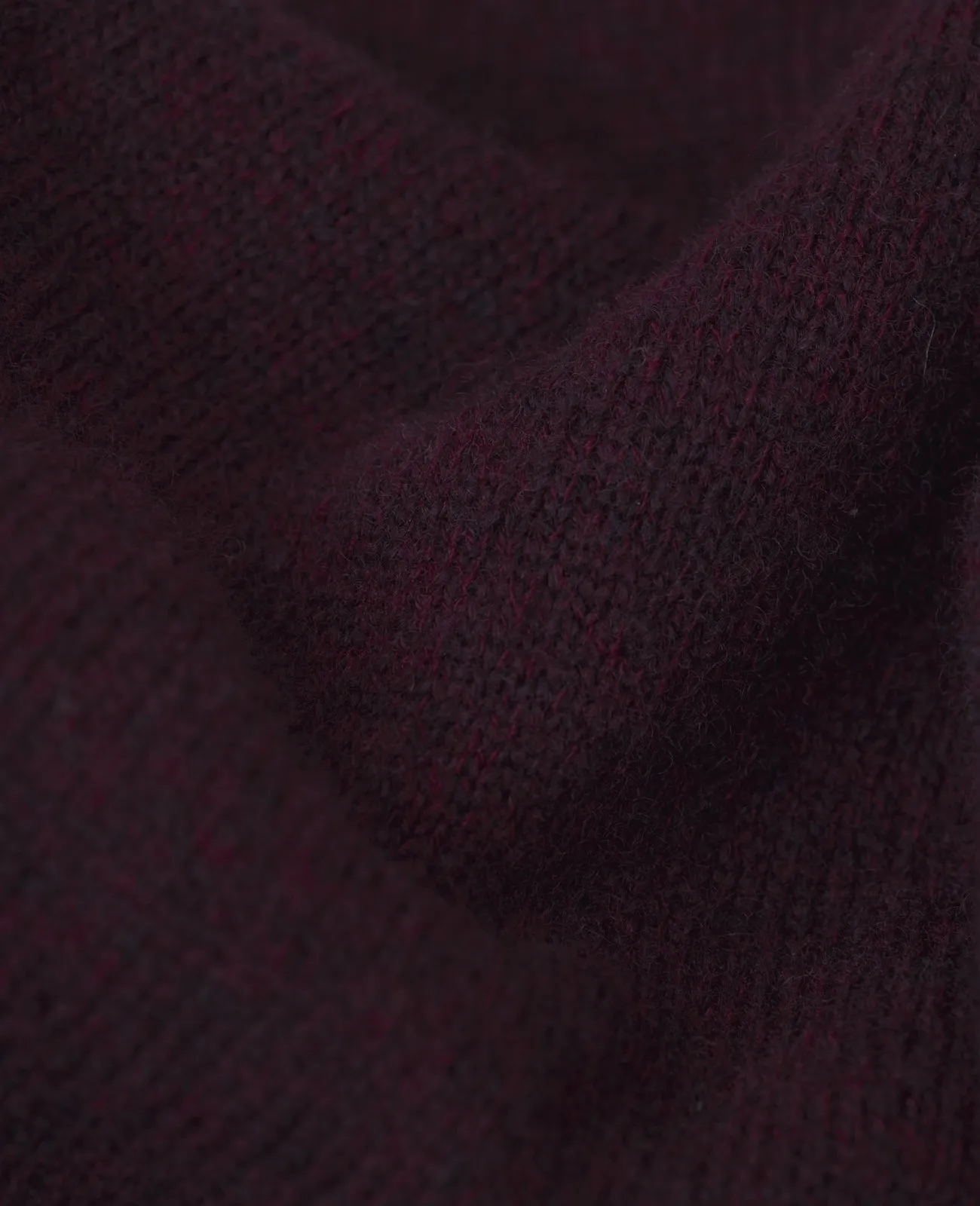 Magee - Cillian Merino Crew Neck Jumper, Burgundy