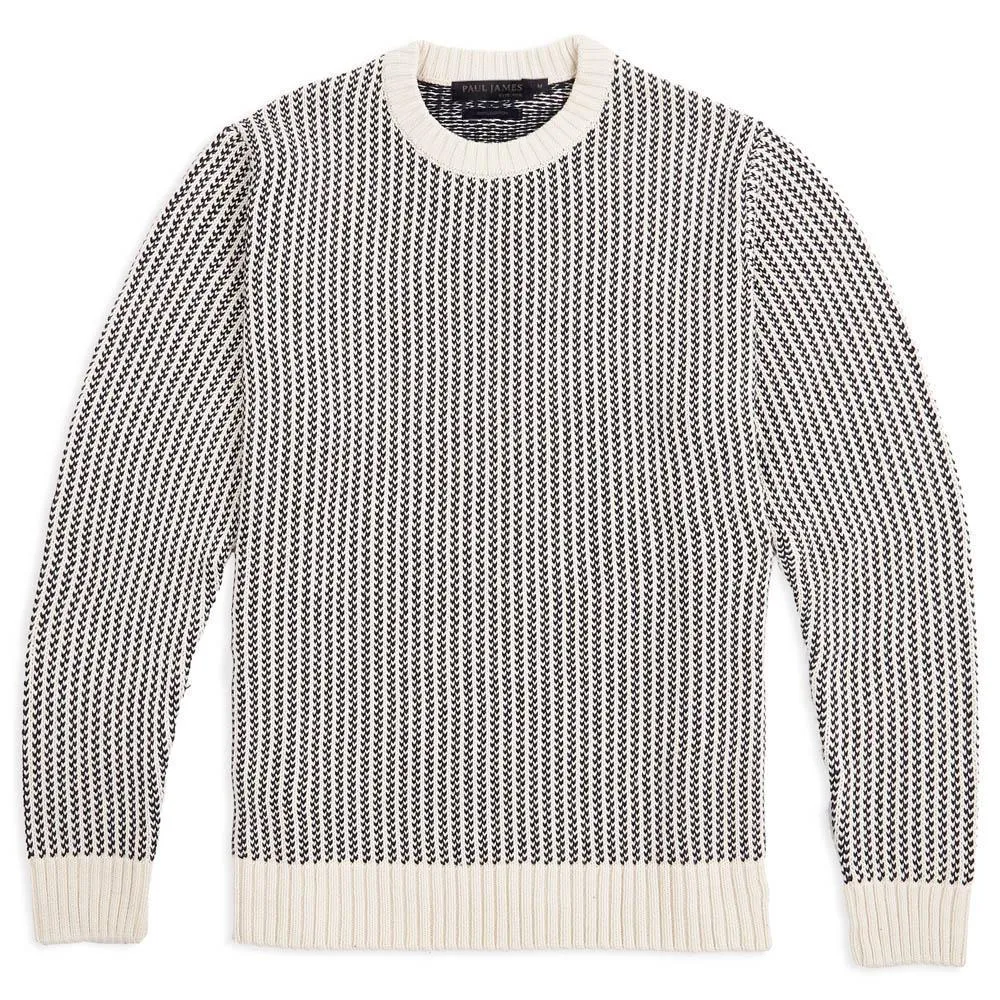 Mens Cotton Fisherman Tuck Stitch Jumper