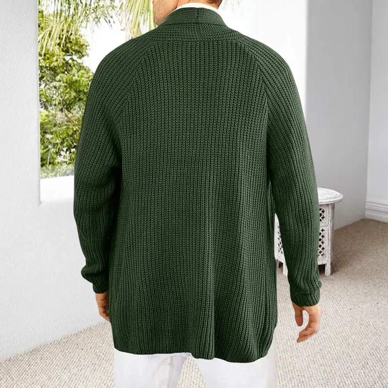 Men's Simple Pocket Cardigan