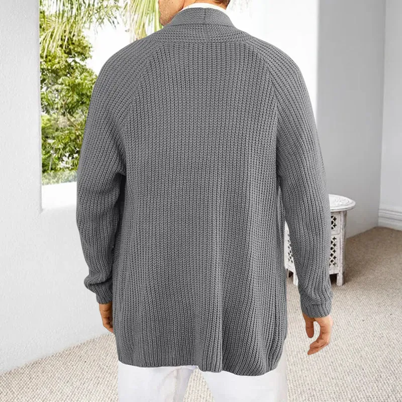 Men's Simple Pocket Cardigan