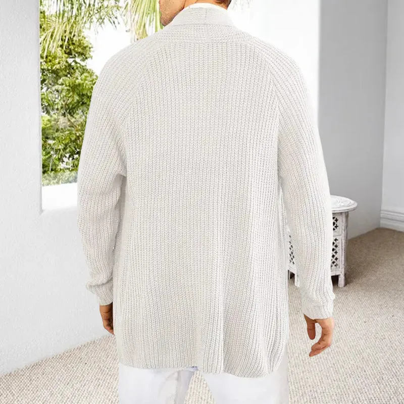 Men's Simple Pocket Cardigan