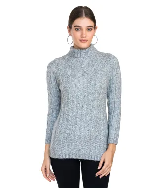 Moda Elementi Knitted sweaters pullover styles Grey