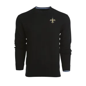 New Orleans Saints Tomahawk Cashmere Crewneck Sweater