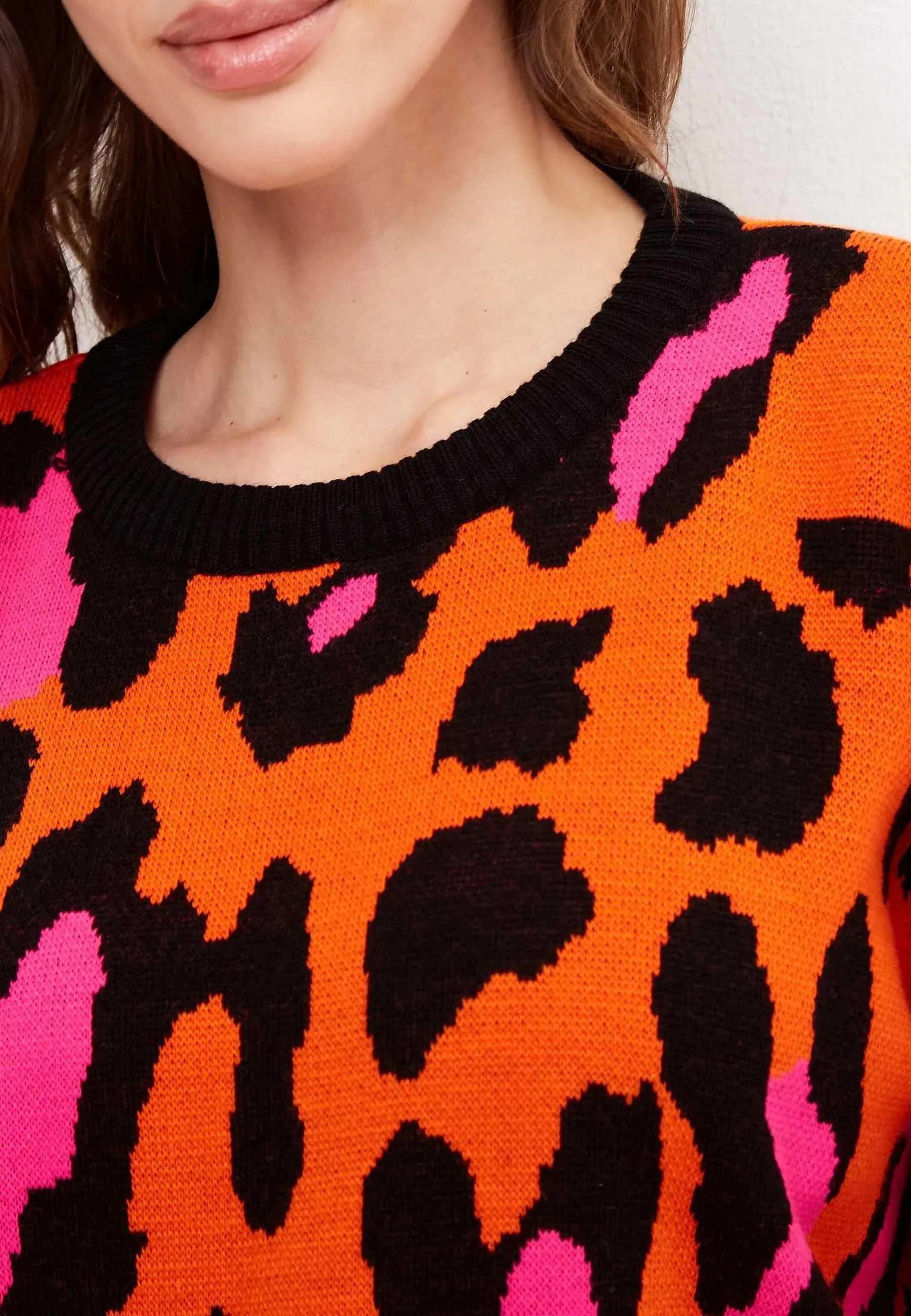 Oversized Jumper - Orange