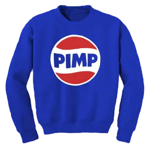 Pimp Signature Sweatshirt in Blue