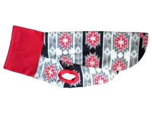 Red Aztec Dog Sweater