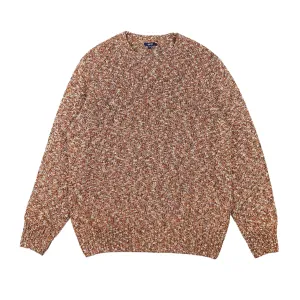 Riley Orange Heathered Sweater