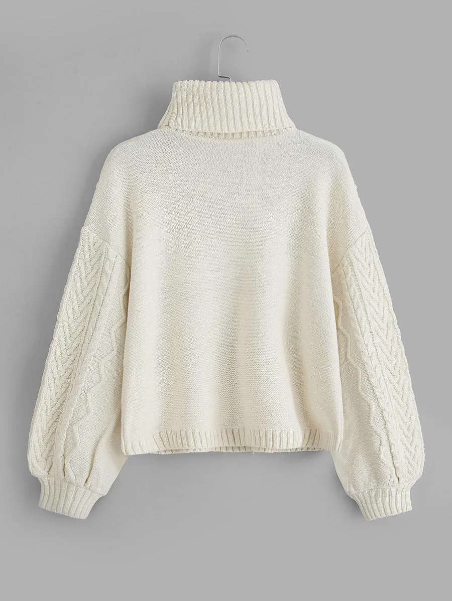 Rolled Neck Sweater